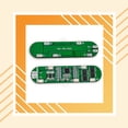 thumbnail image 4 of Seitruly Placa de circuito Cuatro cuerdas 10A Limitación de corriente Celda Deflector Placas de protección Fuente de alimentación de Electrónica miscelánea HX-4S-A01, 4 of 6