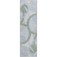 thumbnail image 2 of Addison Rugs Mayfield Premium Machine Washable Transitional Geometric Sage Runner Rug, 2'3" x 7'6", 2 of 6