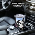 thumbnail image 6 of Lsque Bluey Pattern 20oz Car Cup with Lid and Straw, Insulated Coffee Cup with Straw Topper, Spill Proof Travel Coffee Mug, Stainless Steel Tumble, 6 of 8