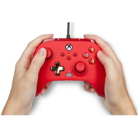 PowerA Enhanced Wired Controller for Xbox Series X|S - Red