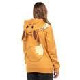thumbnail image 4 of Pokemon Hoodie Women's Costume Character Zip-Up Hooded Costume Sweatshirt - Pikachu or Eevee, 4 of 5