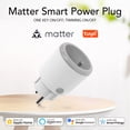 thumbnail image 2 of Enchufe Inteligente Wifi Enchufe Smart Socket 16A Smart Home Socket Tuya APP Control remoto 2.4GHz (FR), 2 of 9