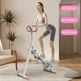 thumbnail image 6 of Ambifirner Stair Stepper for Home-Upgrade Vertical Climber Workout Machine for Full-Body Exercise Climber Fitness Equipment with Stable Frame Adjustable Handlebar-Pink, 6 of 8