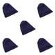 thumbnail image 2 of Sombreros de invierno Qarigey Skullies Beanie Turbantes Satén forrado Underscarf Caps Espesar Ajustable Hijab Hair Headwear Wrap azul marino, 2 of 6
