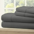 thumbnail image 3 of iEnjoy Home 4-PC Premium Ultra Soft King Bed Sheet Set in Gray, 3 of 3