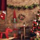 thumbnail image 2 of Colgador de puerta de gnomo de Navidad YONGSHENG con luz LED 70x32cm, 2 of 5