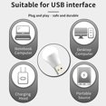 thumbnail image 1 of Lámpara de libro pequeña USB Lámpara de enchufe mini USB portátil Protección ocular para la cabecera del hogar Tmvgtek Para estrenar, 1 of 9