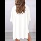 thumbnail image 4 of Traje Casual de Dos Piezas para Mujer, Camisa Holgada de Verano, Pantalones Cortos de Ciclismo, Ropa de Viaje para el Aeropuerto. L, 4 of 8