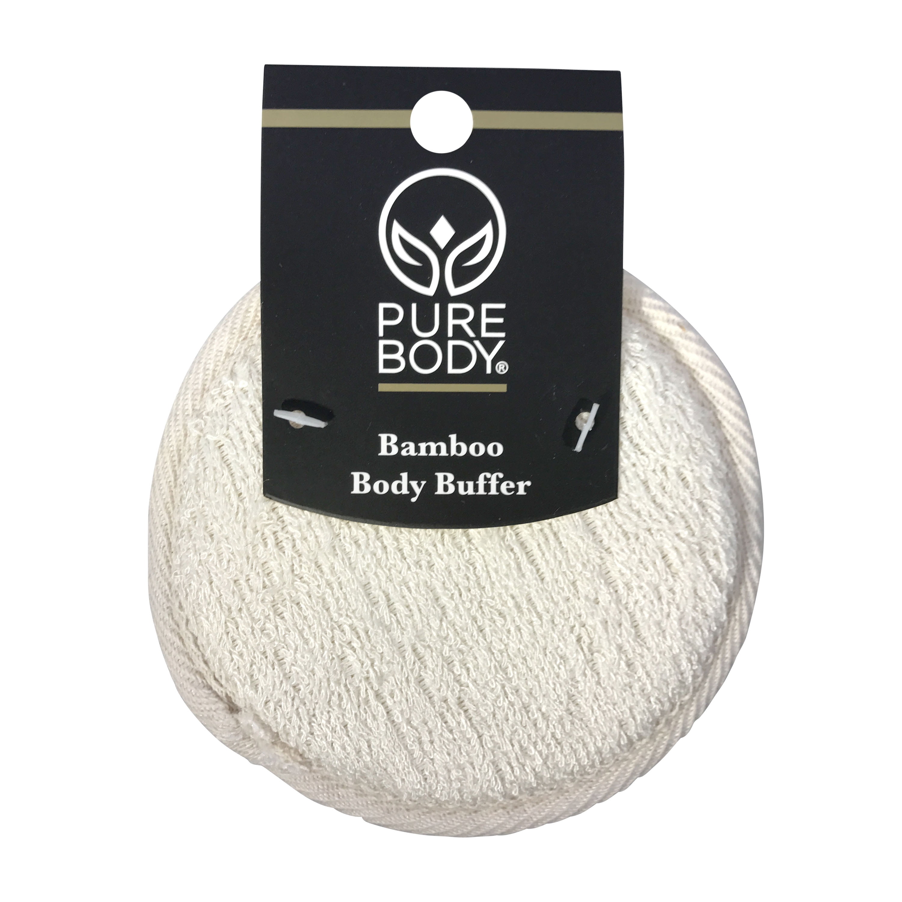 Pure Body Bamboo Body Buffer for Sensitive Skin