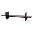 thumbnail image 1 of Decorative H-Shaped Wall Shelf, Espresso, 1 of 1