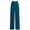 Blue #042, variant on Wide Leg Pants Women Straight Elastic High Waisted Work Slacks Business Casual Pleated Dress Pants Trousers Camel 2XL