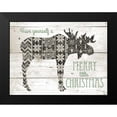thumbnail image 2 of Grove, Beth 14x12 Black Modern Framed Museum Art Print Titled - Nordic Holiday I Neutral, 2 of 5