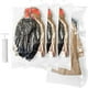 thumbnail image 1 of Juego de 4 bolsas de vacío colgantes para ropa, transparentes y reutilizables, con bomba manual, para trajes, vestidos, abrigos o chaquetas., 1 of 5