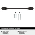 thumbnail image 4 of Amerock Ravino 5-1/16 inch Center-to-Center Oil-Rubbed Bronze Cabinet or Furniture Pull, 25 Pack, 4 of 4
