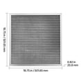 thumbnail image 6 of KFFKFF Air Purifier Filter, 20x20x1 inch, Recyclable Aluminum AC/HVAC Filter, MERV 8, Durable, Promotes Healthier Living Spaces (Actual Dimensions: 19.75 x 19.75 x 0.82 in), 6 of 9
