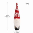 thumbnail image 2 of Hyknon Christmas Wine Bottle Cover Christmas Decoration Santa Claus Gnomes Plush Wine Bottle Topper Decorative Bottle Bags for Holiday Party Decoration and Table Decoration, 2 of 5