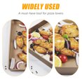 thumbnail image 2 of SHOWERORO 1Pcs Nonstick Square Pizza Baking Pan Carbon Steel Heat Resistant Tray, 2 of 8