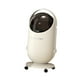 thumbnail image 2 of Cubo de basura de gran capacidad tipo prensa con ruedas giratorias de 360 ​​grados, tapa hermética y Blanco, 2 of 9