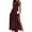 Wine, variant on Women Long One Shoulder Elegant Evening Dress Fashion Elegant Dress Party Festive Party Dress With Slit Dress Woman Dresses Casual Fall Dresses Loose Petite Dresses for Work Petite Maxi Dresses V Neck
