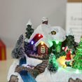 thumbnail image 1 of Christmas Rotating Music Statue Christmas Home Decoration A, 1 of 5
