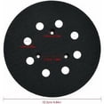 thumbnail image 2 of Almohadilla de lijado Makita Discos de lijado de 125 mm y 8 orificios Almohadilla de lijadora Makita de 5 pulgadas para Makita BO 5010, 5030, 5031, 5041, DeWalt DW420, DW421, Porter Cable, 2 of 5
