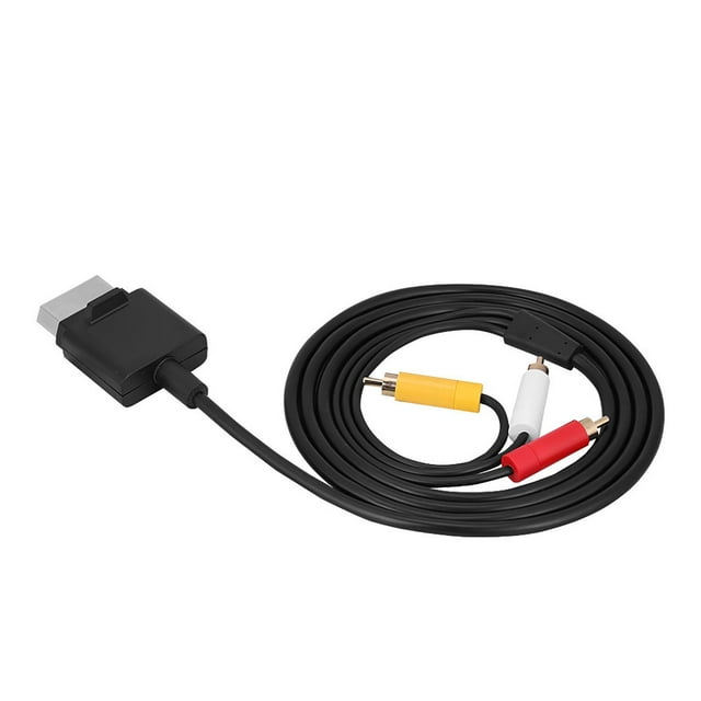 Super homeCA Xbox 360 Slim Accessoire de Console en Fil AV Câble ABS 1,8m