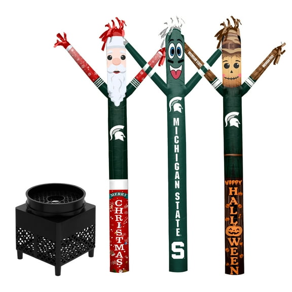 Michigan State Spartans Inflatable Crazy Sports Fan Bundle Set
