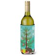 thumbnail image 1 of ""Caroline'S Treasures Chinchilla Navidad Botella Decorativa Abrazadera 750Ml Multicolor"", 1 of 1