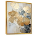 thumbnail image 2 of Designart "Golden Beige Palm Tree In Modern Style I" Coastal Tropical Floater Framed Wall Decor, 2 of 5