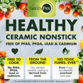 thumbnail image 3 of GreenPan Chatham Healthy Ceramic Nonstick, Everyday Pan/Chef's Pan with Lid, 11", Gray, 3 of 5
