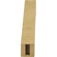 thumbnail image 4 of Ekena Millwork 3"W x 10"D x 14"H Westlake Rough Cedar Woodgrain TimberThane Knee Brace, Primed, 4 of 6