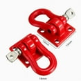 thumbnail image 2 of Royalbelle 2Pcs RC Car Metal Trailer Shackle Rescue Tow Hook for 1/10 Rc Crawler Trx4 Scx10 90046 Rc4Wd D90 Tf2 Tamiya Cc01, 2 of 7