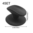 thumbnail image 7 of vlrwzc 4Pcs Pot Lid Knobs Pan Lid Handles Heat-Resistant Kitchen Accessories for Slow Cooker Skillet and Saucepan Lid Replacement, 7 of 7