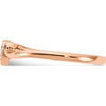 thumbnail image 3 of 10K Rose Gold Polished Heart Diamond Ringsize 7 (Width 1.75) - Jbsp, 3 of 5