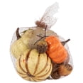 thumbnail image 7 of Northlight 11-Piece Fall Harvest Artificial Pumpkin, Acorn and Leaf Decoration Set, 7 of 7