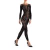 Natori Natori Feathers Long Sleeve Lace Bodysuit - Womens - Female