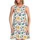 thumbnail image 1 of Disketp Travel Elements para Vestido sin Mangas para Mujeres, Vestidos de Verano para Mujeres, Casual y Holgado para la Playa, 1 of 7