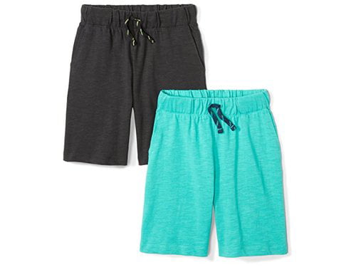 Brand Spotted Zebra Boys Toddler & Kids 2-Pack Jersey Knit Shorts 