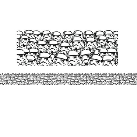 UPC: 0073168368299 | EU-845288 – Star Wars – Super Troopers Deco Trim Extra Wide Die Cut by Eureka