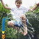 thumbnail image 5 of Worallymy Trampolín Kit de aspersor Tubo de flexión giratorio de acero inoxidable para niños Juego Parque acuático al aire libre Azul Worallymy JD735921264, 5 of 7