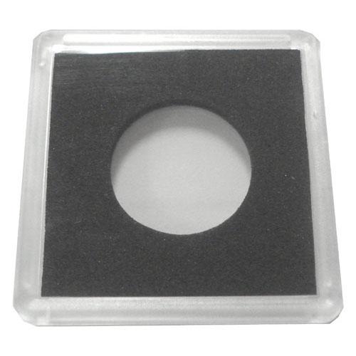2X2 Plastic Coin Holder With Black Insert Quarter (25 Holders