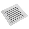 thumbnail image 6 of Metal Louver Vent Grille Cover Square Vent Insect Screen Cover, 6 of 15