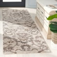 thumbnail image 2 of SAFAVIEH Anatolia Jamaar Floral Runner Rug, Ivory/Brown, 2'3" x 8', 2 of 7