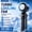 Dark gray, variant on Turbo Cooling Handheld Fan, Portable Personal Fan with Cooling Plate, USB Rechargeable, 100 Adjustable Speed Levels, Digital Display, Foldable Desktop Fan for Travel, Camping, Office, Outdoor, Purple