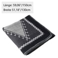 thumbnail image 2 of Reversible Winter Warm Poncho Shawl Wrap Thick Cardigan, 2 of 5