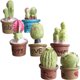 thumbnail image 4 of 7pcs imanes de nevera planta imanes de refrigerador de decoración estética imanes de plantas, 4 of 6