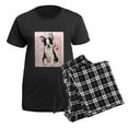 thumbnail image 5 of CafePress - Boston Terrier Rose Women's Dark Pajamas - Women's Short Sleeve Print T-Shirt and Pants Dark Cotton Pajama Set, 5 of 7