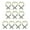 E, variant on dianhelloya Nail Art Supplies 10Pcs Nail Art Jewelries 3D Bow Shape Rhinestones Sparkling Faux Pearls Nail Charms Decoration for Nail Salon (I)