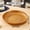 Brown 3 pcs, variant on Imitation Wood Grain Round Tray, 7.9 Inch Plastic Plate Cup Holder for Cafe And Home, Lightweight Durable Serving Platter, Versatile Decorative Tea Mat, A Tray