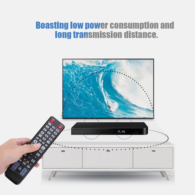 Multi Fonction Lecteur DVD Télécommande de Remplacement pour AK59-00104R